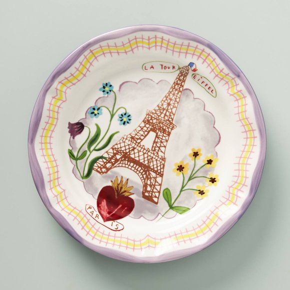 Nathalie Lete Charmante Dinner Plate - Picture 1 of 3